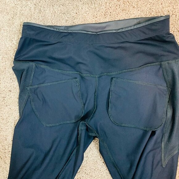 A DAY Black Leggings style BAL-BLK-00SM ZIPPERED POCKETS - Picture 15 of 16